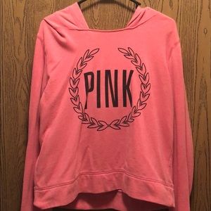 PINK hoodie size large